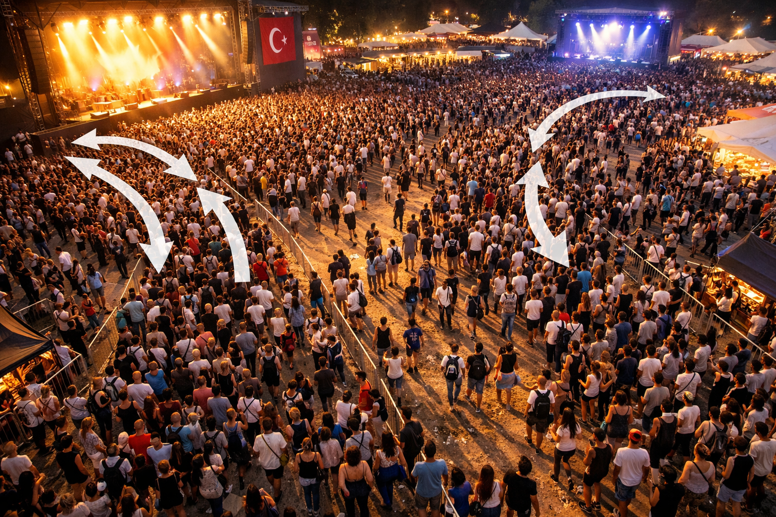 Etkinlik kalabalik yonetimi