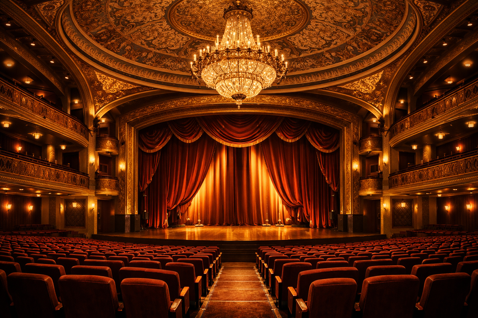 Kapali mekan sahne alani